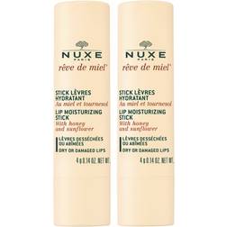 Nuxe Rêve De Miel Lip Moisturizing Stick 4g 2-pack