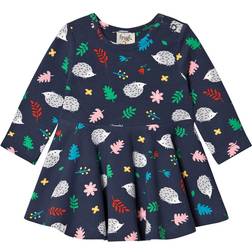 Frugi Sofia Skater Dress - Hedgehogs (DRA018HDG)