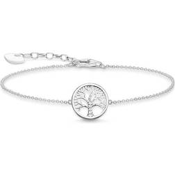 Thomas Sabo Tree of Love Bracelet - Silver/Transparent