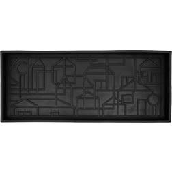 Dixie City Svart 36x85cm