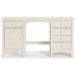 Julian Bowen Cameo Stone White Dressing Table 43x137cm