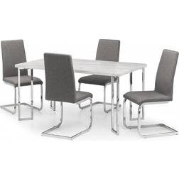 Julian Bowen Positano Roma Arc Dining Set 90x150cm 5pcs