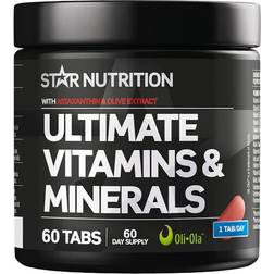 Star Nutrition Ultimate Vitamins & Minerals 60 st