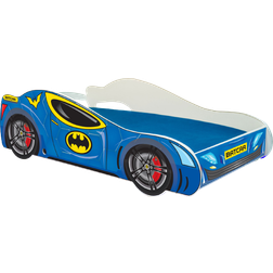 Kobi Batcar med Ledljus och Madrass 160x80cm