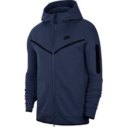 Nike Sportswear Tech Fleece Full-Zip Hoodie Men - Midnight Navy/Black