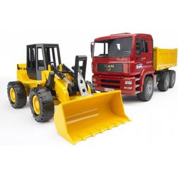 Bruder Construction Truck with Articulated Road Loader 02752