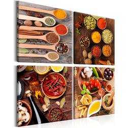 Tavla Tastes Of The World Poster 80x80cm