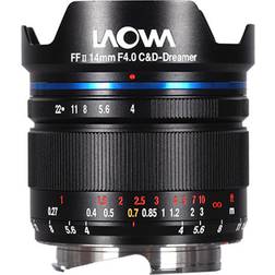 Laowa 14mm f/4 FF RL Zero-D Lens
