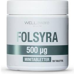 WellAware Folsyra 180 st