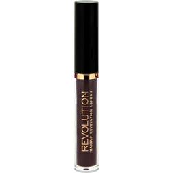 Revolution Beauty Makeup Salvation Velvet Lip Lacquer Velvet Black Heart 2 ml