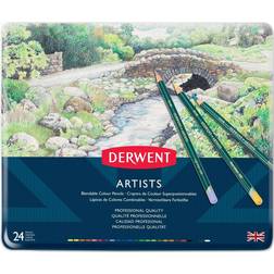 Derwent Artists Pencils 24 Tin