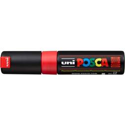 Uni Posca PC-8K Broad Bullet Fluorescent Red