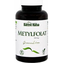 Bättre hälsa Metylfolat 100 st