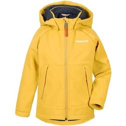 Didriksons Poggin Kid's Softshell Jacket - Mellow Yellow (503543-425)