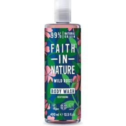 Faith in Nature Body Wash Wild Rose 400ml