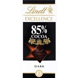 Lindt Excellence Cocoa 85% Chocolate Bar 100g