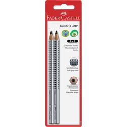 Faber-Castell Jumbo Grip B 2 2-pack