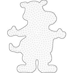 Hama Beads Maxi Pearl Plate Hippopotamus