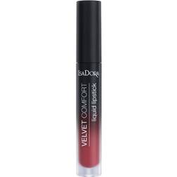 Isadora Velvet Comfort Liquid Lipstick #62 Red Plum