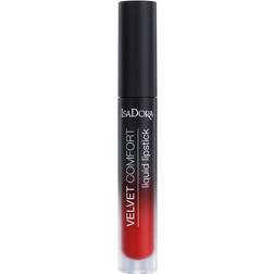 Isadora Velvet Comfort Liquid Lipstick #66 Ravish Red