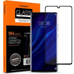 Spigen GLAS.tR Curved HD Protection d'écran pour téléphone portable 3D verre pour Huawei P30 Pro