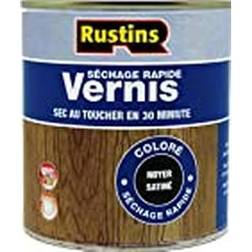 Rustins Quick Dry Coloured Varnish Wood Protection Walnut 1L