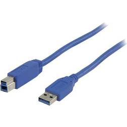 Valueline Flat USB A - USB B 3.0 3m