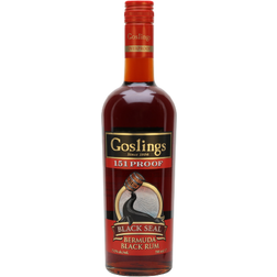 Goslings Black Seal 151 Proof Rum 75.5% 70 cl