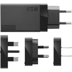 Lenovo 65W USB-C Travel Adapter Adaptateur secteur CA 100-240 V 65 Watt noir