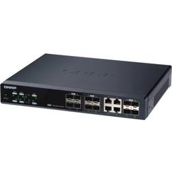 QNAP QSW-M1204-4C 8 x 10 Gigabit SFP+ + 4 x Combo 10 Gigabit SFP+/RJ-45