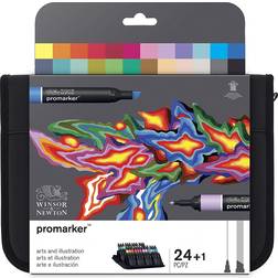 Winsor & Newton Promarker Arts & Illustration 25-pack