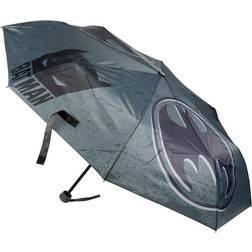 Cerda Folding Manual Batman Umbrella - Grey