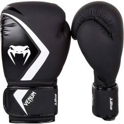 Venum Contender 2.0 Gants de boxe, Mixte Adulte, Oz, Noir/Gris-Blanc