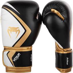 Venum Contender 2.0 Gants de boxe, Mixte Adulte, Oz, Noir/Gris-Blanc