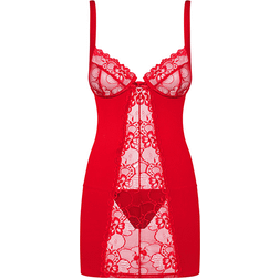 Obsessive Heartina Chemise & Thong