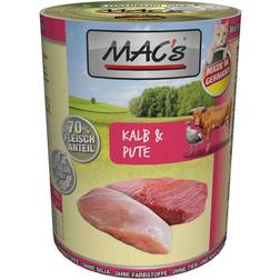 MAC's Cat 6 x 400 g En Latas Para Gatos 2.4kg