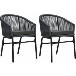 vidaXL 48137 2-pack Trädgårdsmatstol