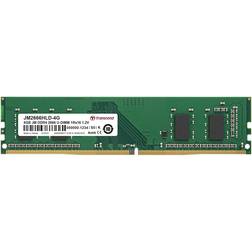 Transcend 512MX16D-4G Memoria RAM 4 GB DDR4 2666 MHz