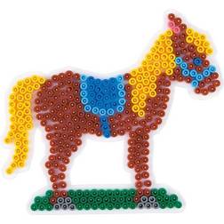 Hama Beads Pin Plate Horse