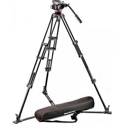 Manfrotto Sistema fluido profesional de vídeo aluminio estabilizad