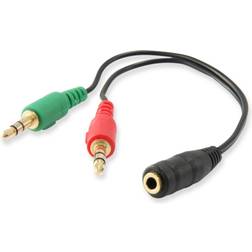 Equip Splitter 3.5mm-2x3.5mm M-F