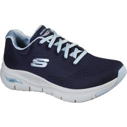 Skechers Arch Fit Sunny Outlook W - Navy/Light Blue