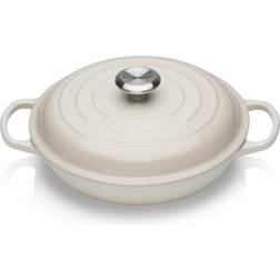 Le Creuset Meringue Signature Cast Iron med lock 2.2 L 26 cm