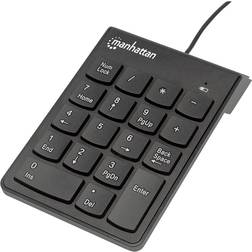 Manhattan IC INTRACOM Numeric Keypad USB Zwart