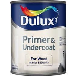 Dulux 0528861 Wood Paint Pure Brilliant White 0.75L