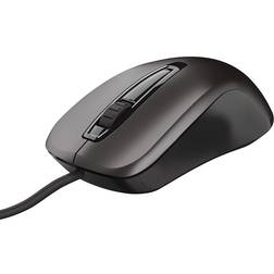 Trust Carve Mouse USB Ottico Nero 3 1200 dpi