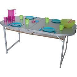 EuroTrail Table de camping Crouzet 150x80 cm n/a