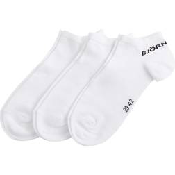 Björn Borg Noos Essential Socks Unisex 3-pack - White