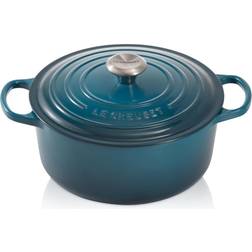 Le Creuset Deep Teal Signature Cast Iron Round 6.7 L 28 cm