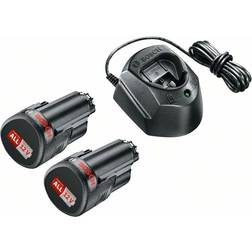 Bosch 12V Battery Starter Set Including Charger 2x1.5Ah